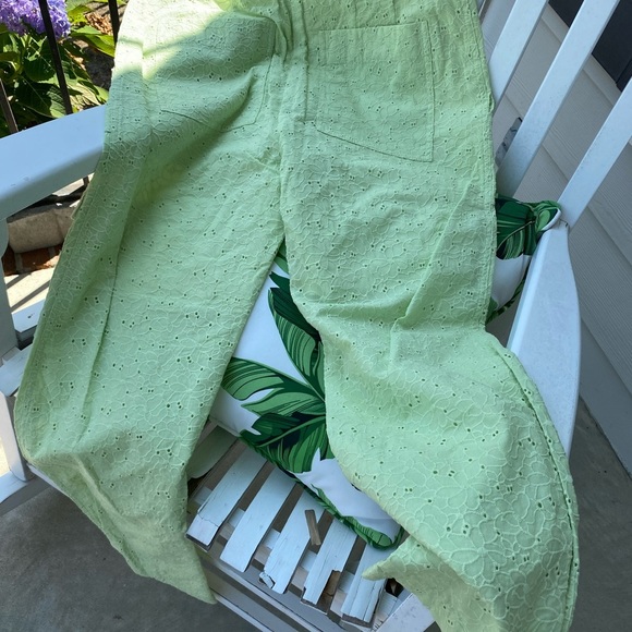 NWOT Derek Lam eyelet pants. Size 12. - Picture 2 of 6